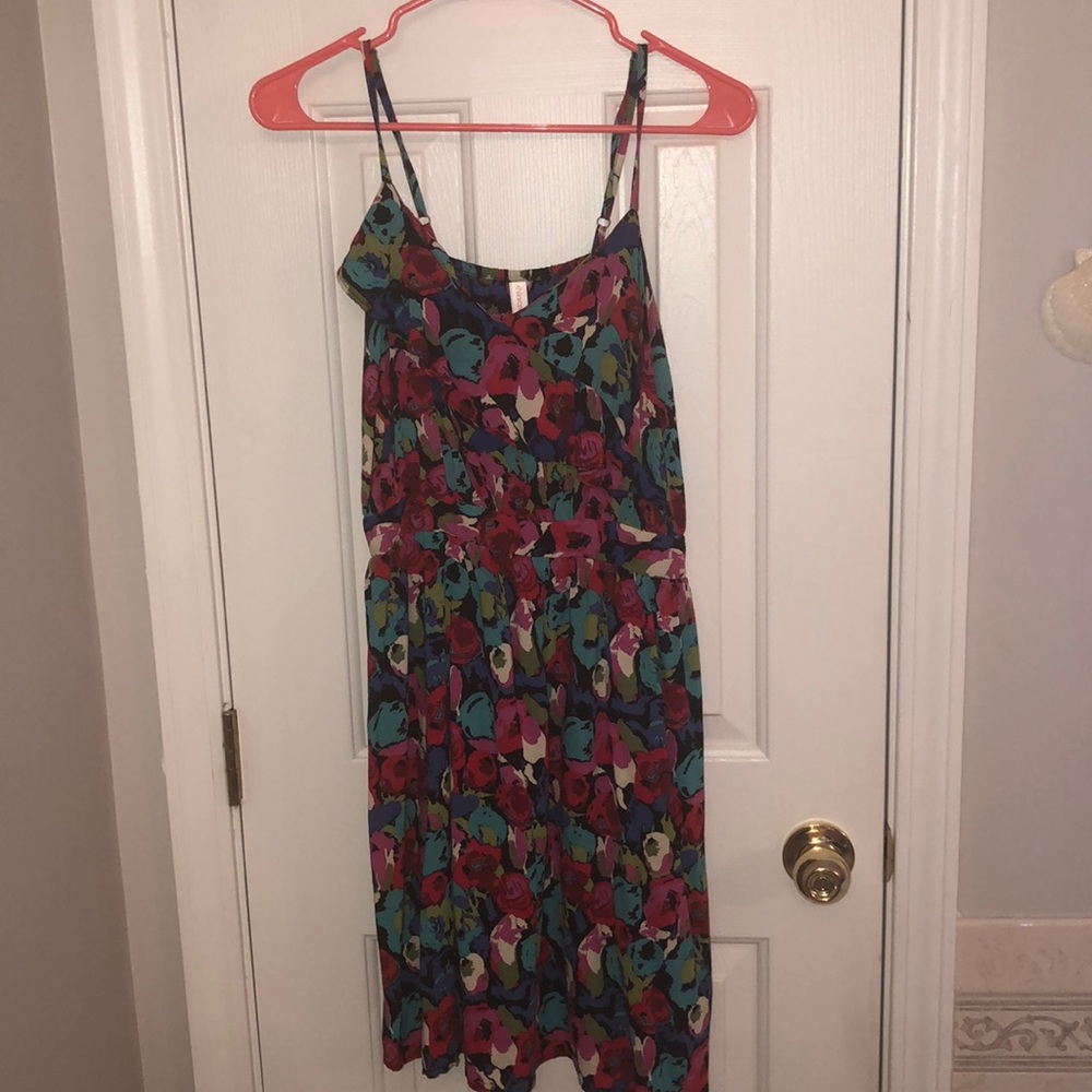 A floral dress
